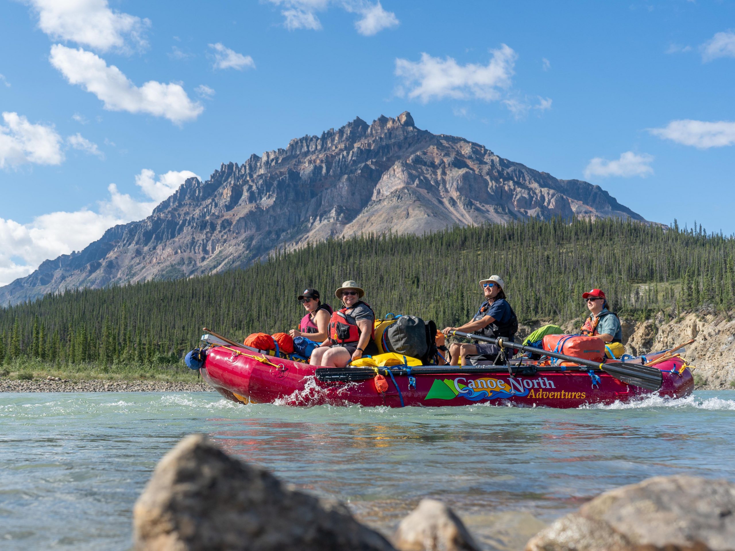 A Nahanni River Rafting Adventure with Canoe North Adventures - https://www.youtube.com/watch?v=dPHEwjUbfT4