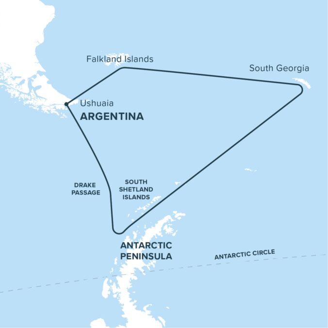 Antarctica 2027 Map