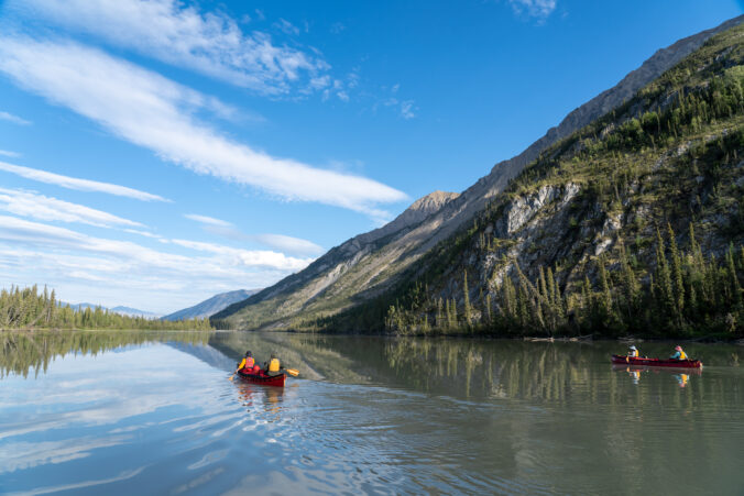 Paddling the Upper Nahanni River